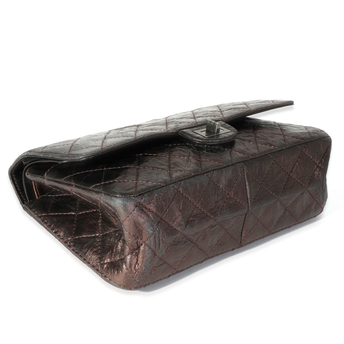 Top Quality Chanel Bronze Metallic Quilted 2.55 Reissue 226 Bag