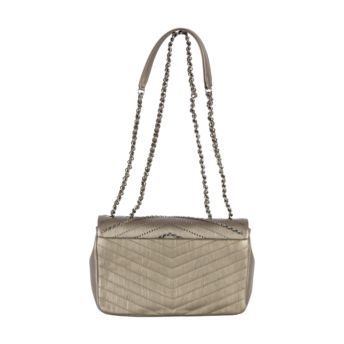 Chanel Chanel Embelished 'Chain Sequins' Chevron New Bag