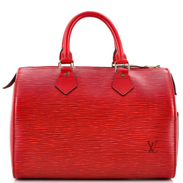 Speedy Handbag Epi Leather 25