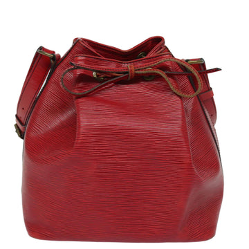 Louis Vuitton NoÃ©  Leather Shoulder Bag