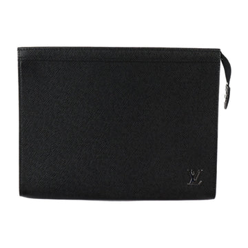 Louis Vuitton Pochette Voyage  Leather Clutch Bag