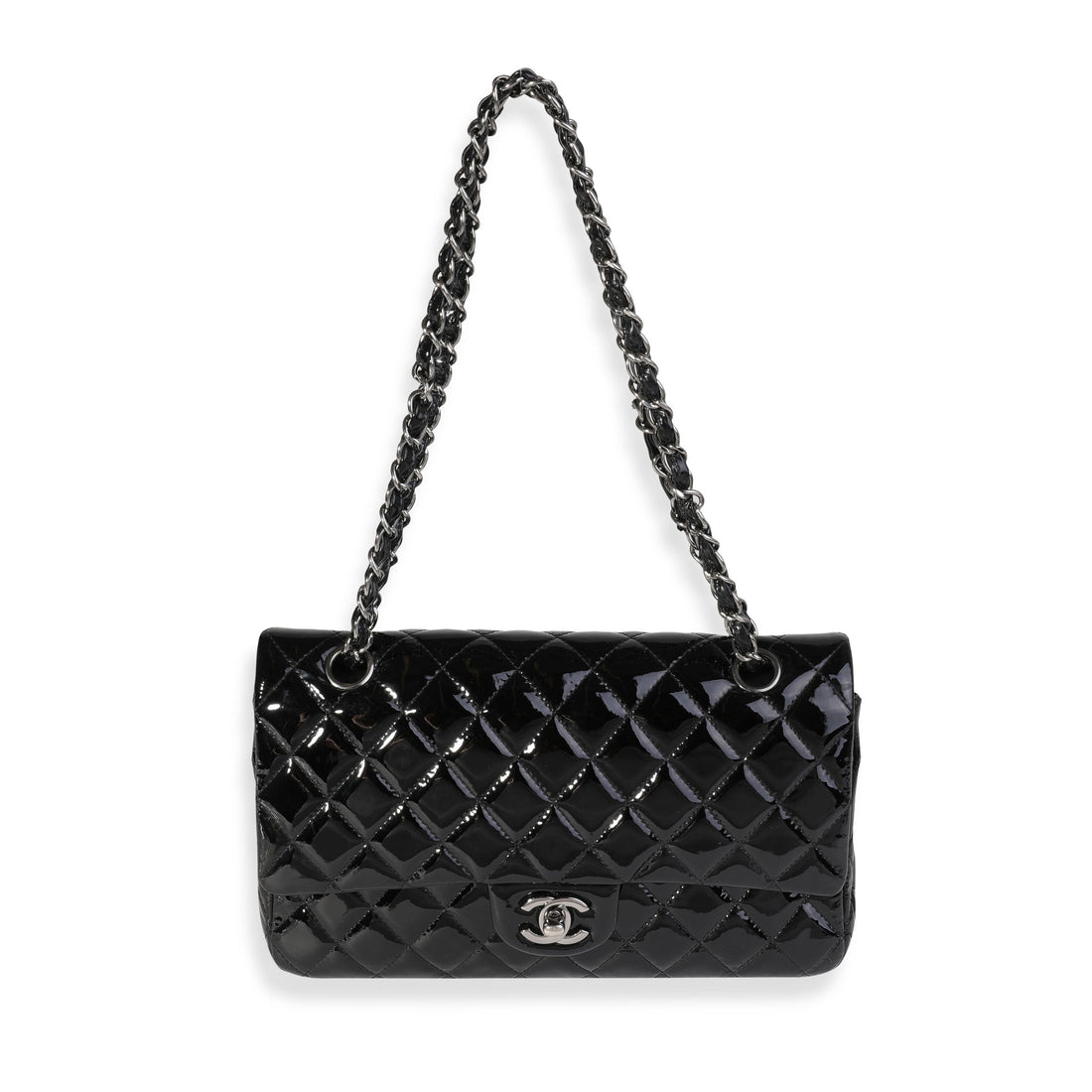 Chanel Black Quilted New 1:1 Rep Leather Medium Classic Double New Bag