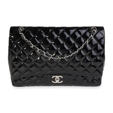 Chanel Black Quilted New 1:1 Rep Leather Maxi Classic Double New Bag