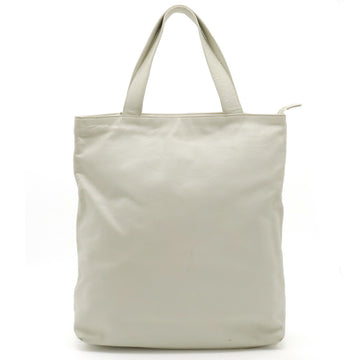Chanel Leather Coco Mark Embossed Tote Bag