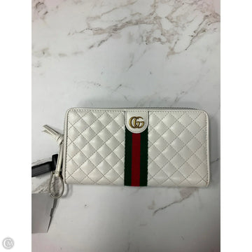 Wallet Luxury Designer By Gucci, Size: Large