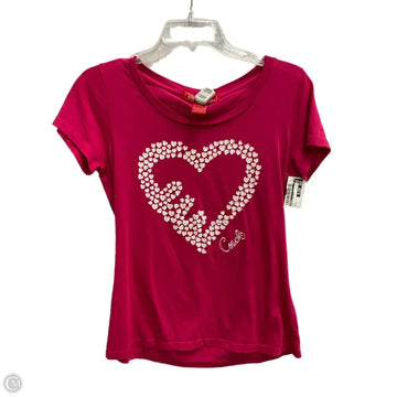 Top Short Sleeve Designer By Coach In Pink, Size: S