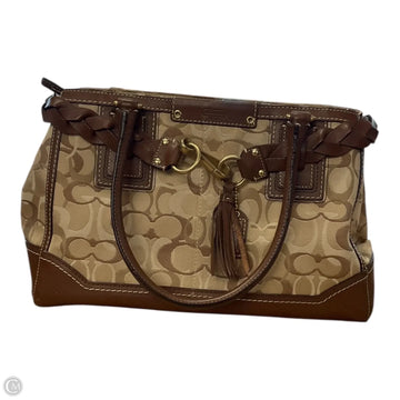 Handbag Designer By Coach, Size: Large