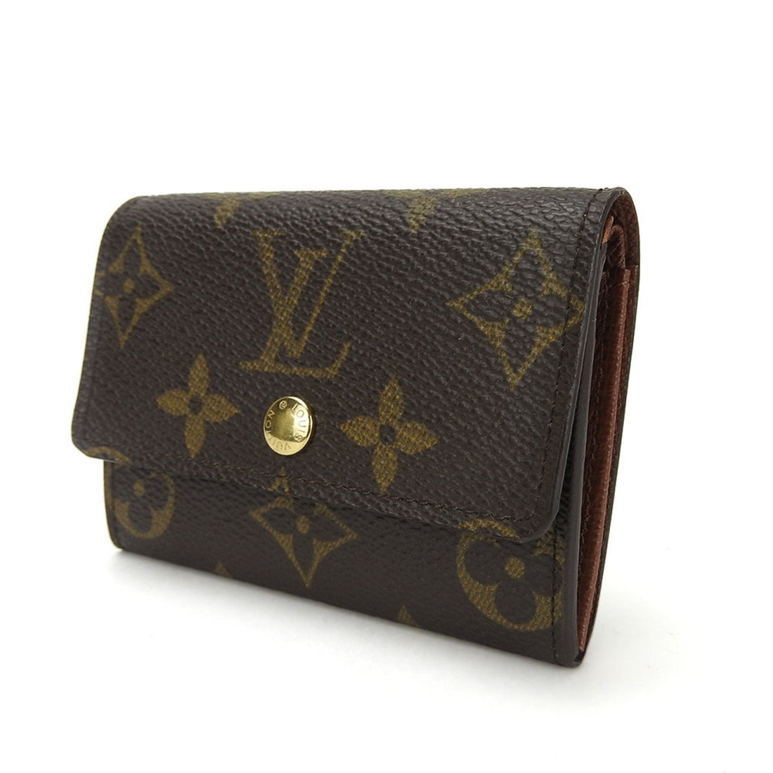 Louis Vuitton Porte-Monnaie  Canvas Wallet