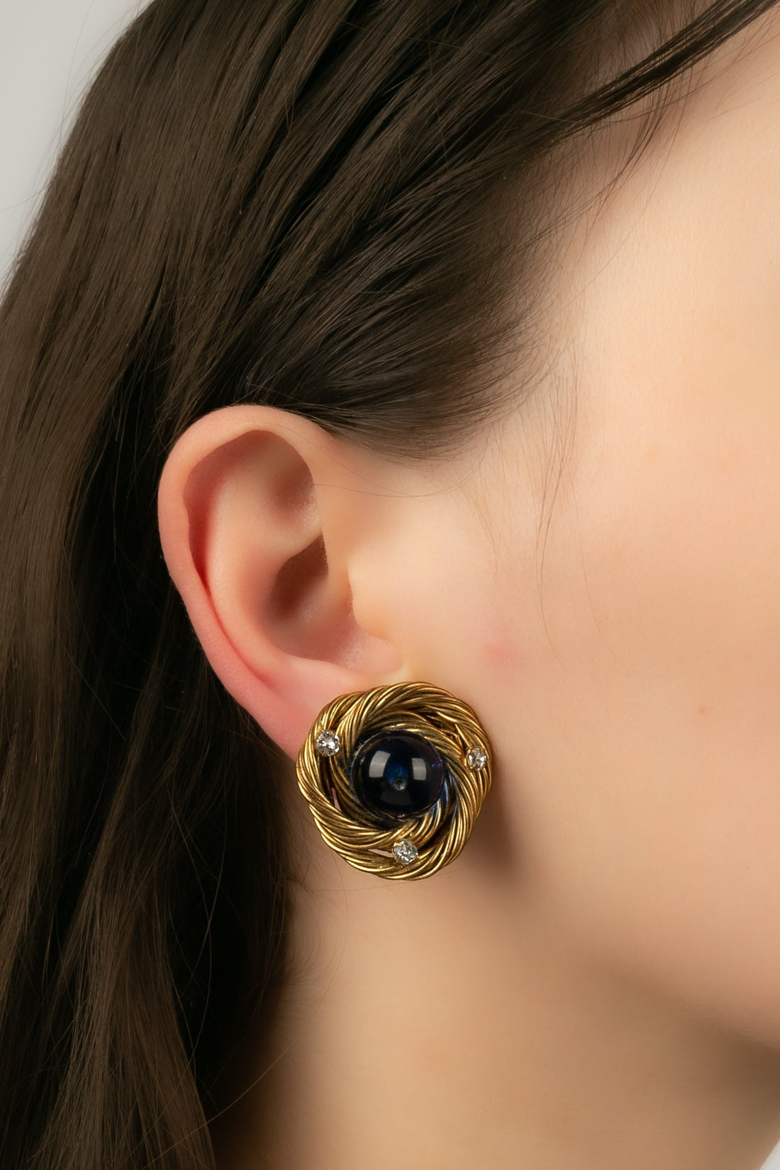 Boucles d'oreilles  Chanel 1980