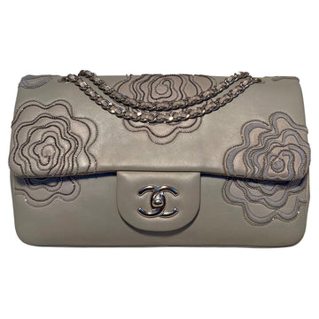 Chanel Camellia Follies Embroidered Medium Classic New