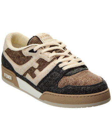 Fendi Match Felt Sneaker
