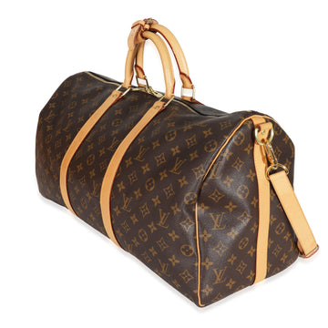 Louis Vuitton Monogram Canvas Keepall BandouliÃ¨re 50