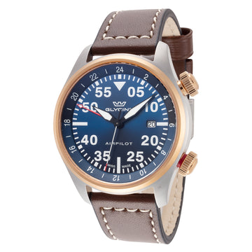 Glycine Men's Airpilot GMT 44mm Quartz Watch