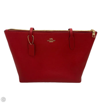 Handbag Designer By Coach, Size: Large