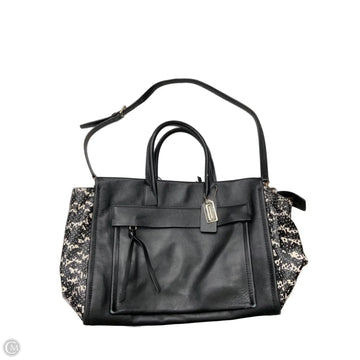 Handbag Designer By Coach, Size: Large
