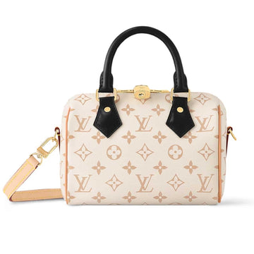 LV SPEEDY BANDOULIÃRE 20 MONOGRAM DUNE COATED CANVAS 20CM M46906