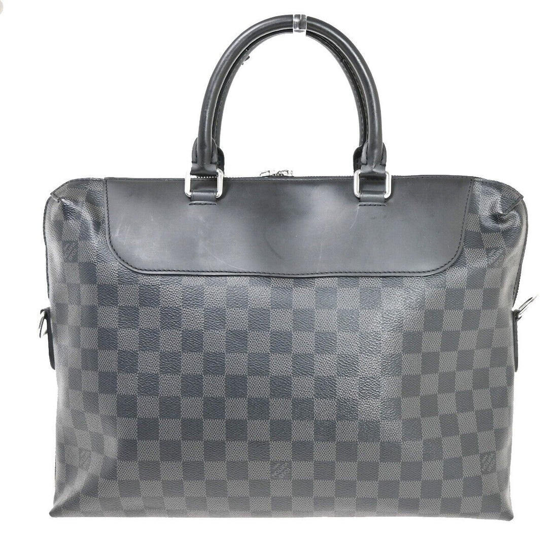 Louis Vuitton Porte Documents  Canvas Briefcase Bag