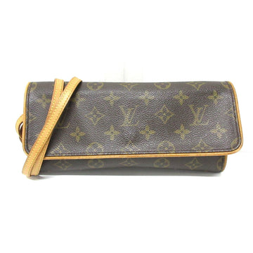 Louis Vuitton Pochette Twin  Canvas Shoulder Bag