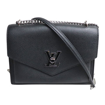 Louis Vuitton Mylockme  Leather Shoulder Bag