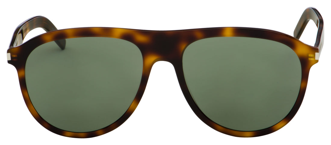 Saint Laurent Unisex SL432-SLIM-002 Fashion 57mm Havana Sunglasses