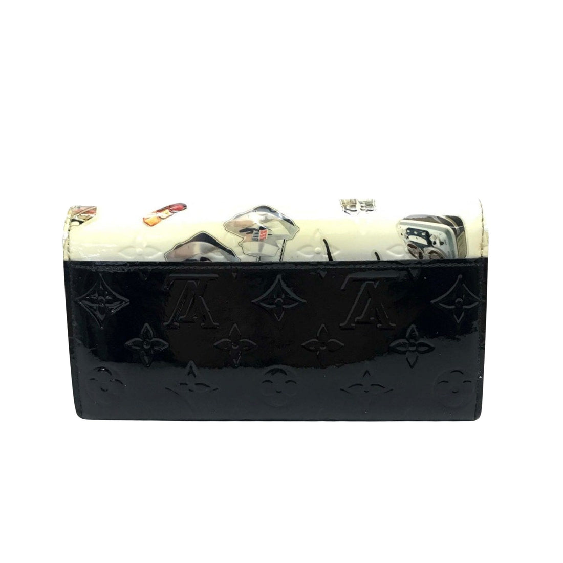 Louis Vuitton Sarah  Patent Leather Wallet