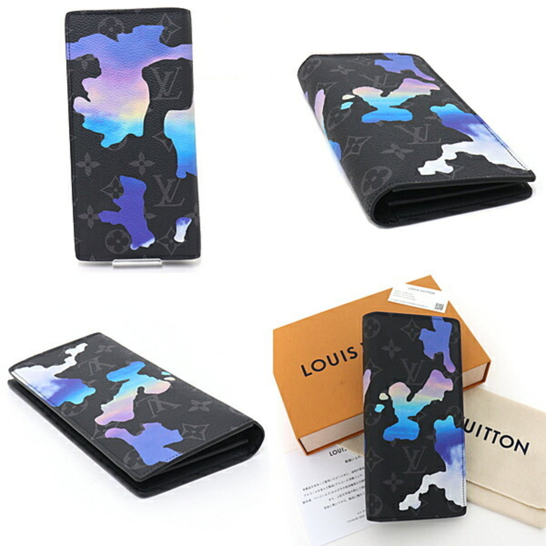 Louis Vuitton Brazza  Canvas Wallet