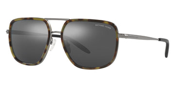 Michael Kors Men's MK1110-10026G Del Ray 59mm Matte Gunmetal Sunglasses