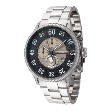 Teslar Men's Re-Balance T-4 44mm Quartz Watch