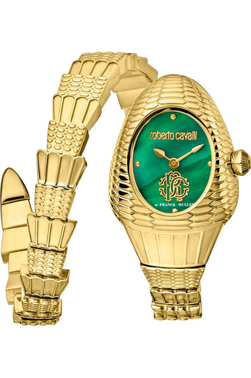 Roberto Cavalli by Franck Muller Women's Enchanted Snake 24mm Quartz Watch