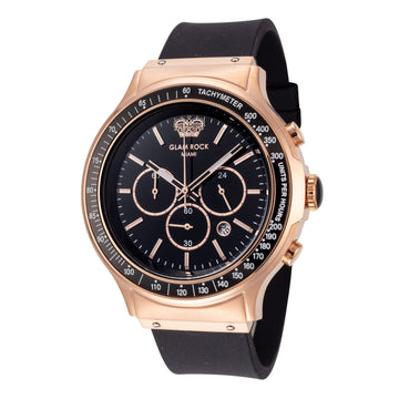 Glam Rock Men's Marine 45mm Quartz Chronograph Watch