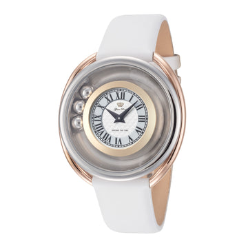 Glam Rock Women's Around The Time 40mm Quartz Watch