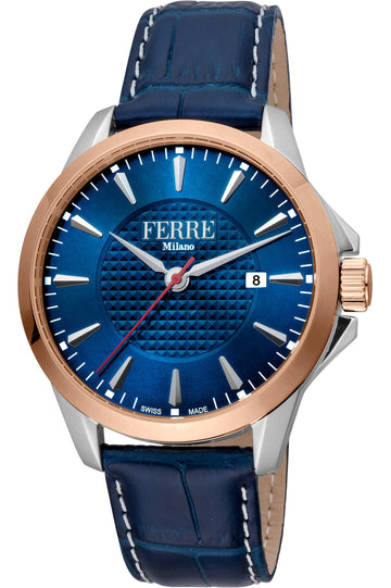 Ferre Milano Men's Fashion 42mm Quartz Watch