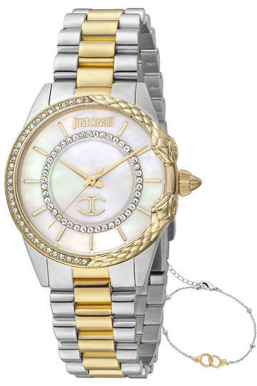 Just Cavalli Women's Animalier Set Catena 32mm Quartz Watch