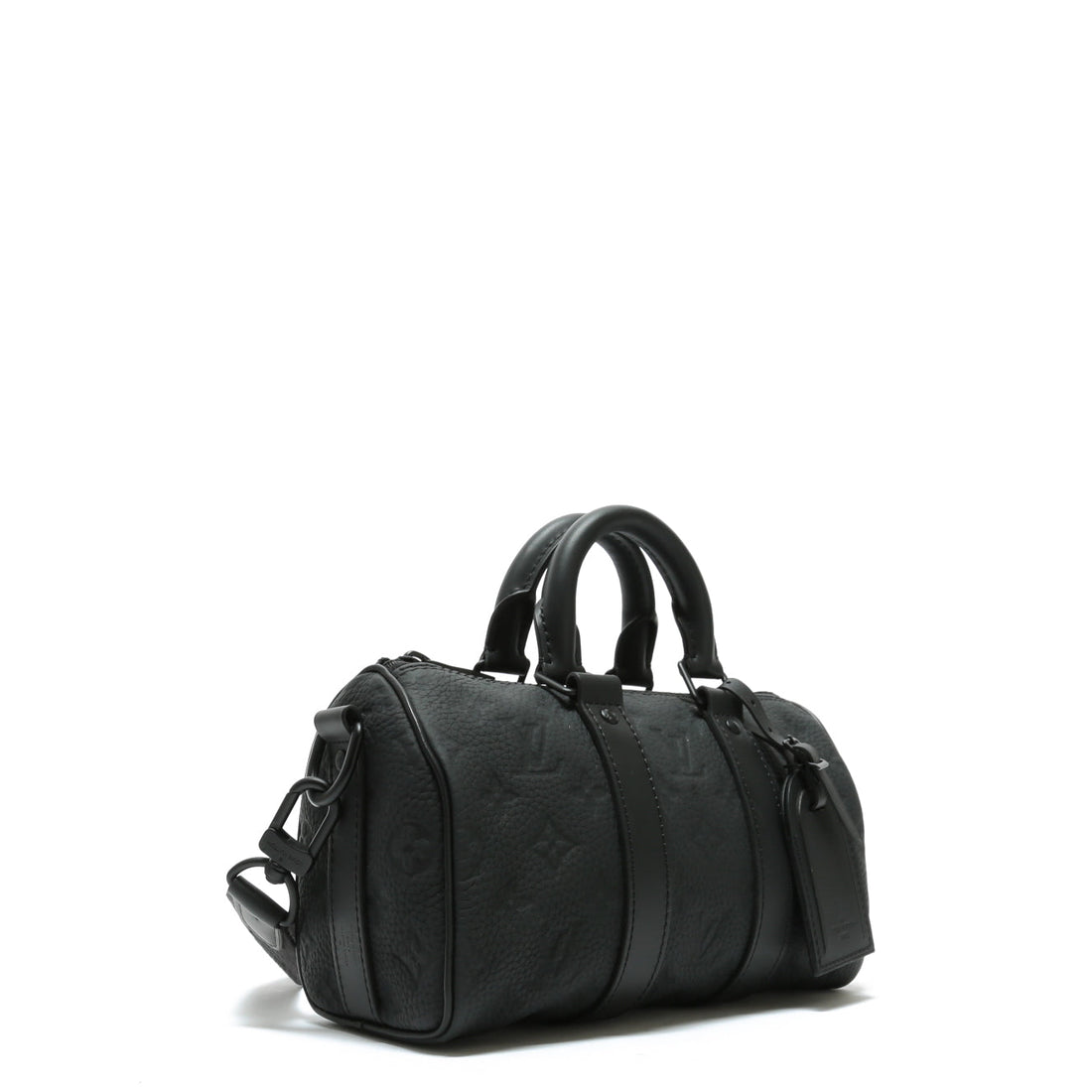 LOUIS VUITTON Keepall 25 Bandouliere Taurillon Black