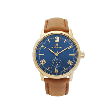Montignac Men's Classic 42mm Quartz Watch
