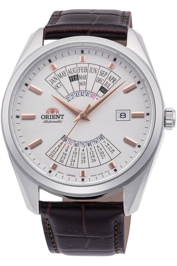Orient Men's Contemporary 43mm Manual-Wind Watch