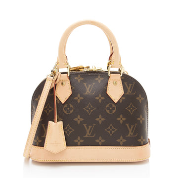 Louis Vuitton Monogram Canvas Alma BB Satchel