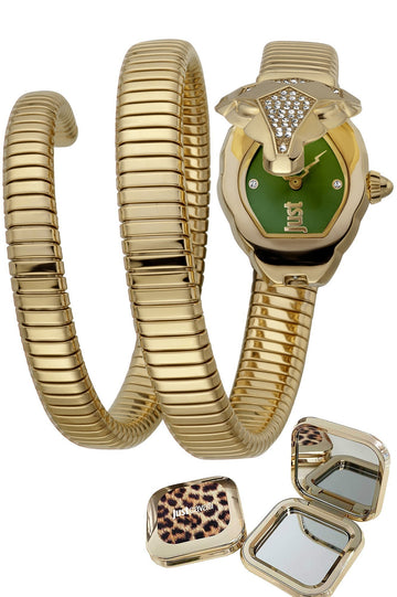 Just Cavali Women's Signature Snake 22mm Quartz Watch