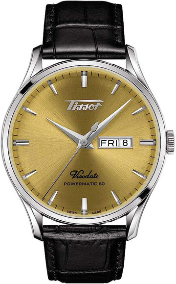 Tissot Men's T1184301602100 Visodate 42mm Automatic Watch