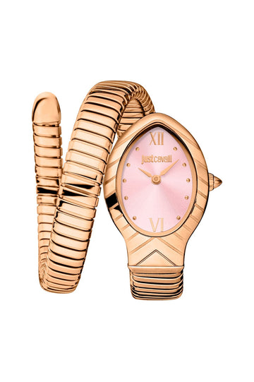 Just Cavalli Women's Signature Snake Classico 23mm Quartz Watch