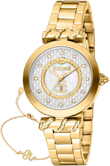 Just Cavalli Women's JC1L257M0025 SET Donna Luce 32mm Quartz Watch