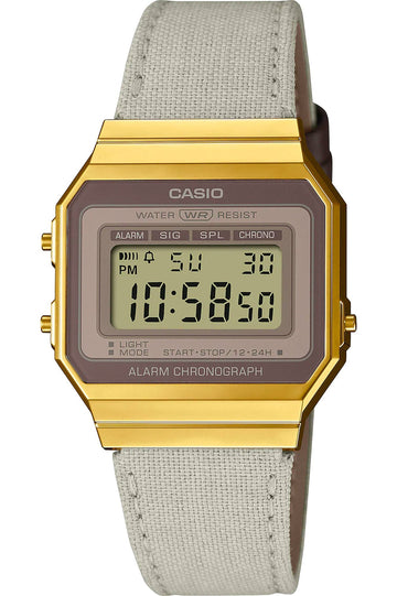 Casio Retro  Unisex A700WEGL-7AEF 35mm Quartz Watch