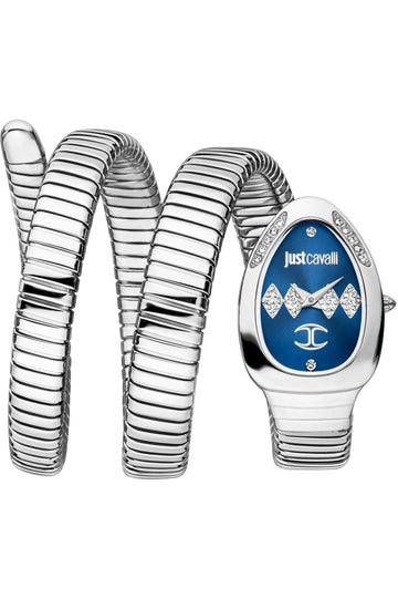 Just Cavalli Women's JC1L230M0025 Signature Snake 22mm Watch