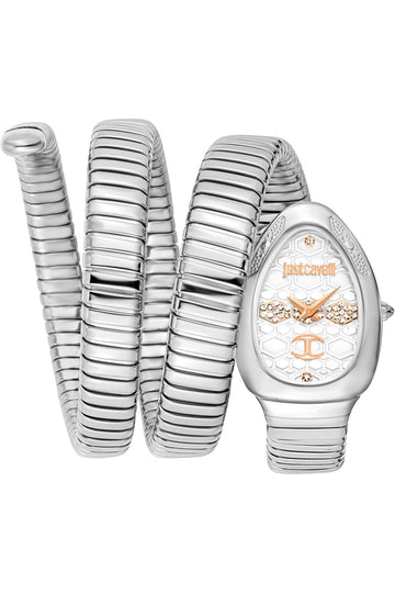 Just Cavalli Women's JC1L232M0015 Signature Snake 22mm Watch