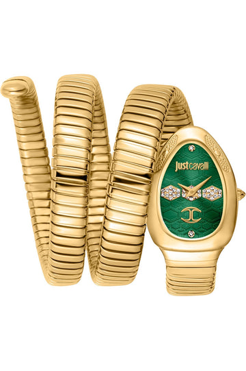 Just Cavalli Women's JC1L232M0035 Signature Snake 22mm Watch