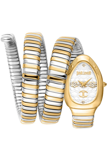 Just Cavalli Women's JC1L232M0055 Signature Snake 22mm Watch