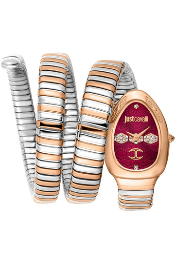 Just Cavalli Women's JC1L232M0065 Signature Snake 22mm Watch