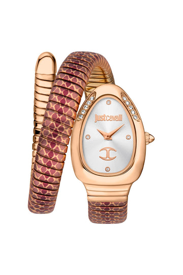 Just Cavalli Women's JC1L251M0065 Signature Snake 22mm Watch