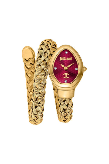Just Cavalli Women's JC1L264M0035 Signature Snake 22mm Watch