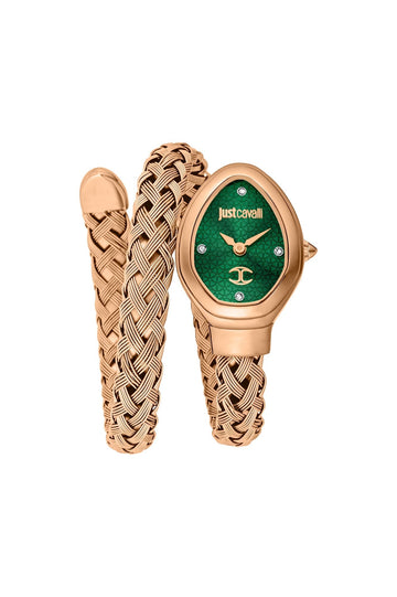 Just Cavalli Women's JC1L264M0045 Signature Snake 22mm Watch